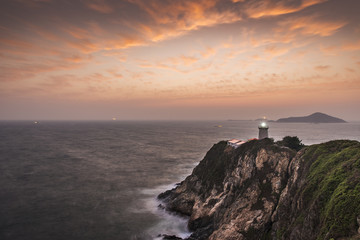 Fototapeta na wymiar Cape D’Aguilar at Dawn, Hong Kong