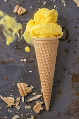 Mango ice cream