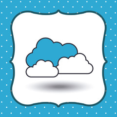 flat line icon design