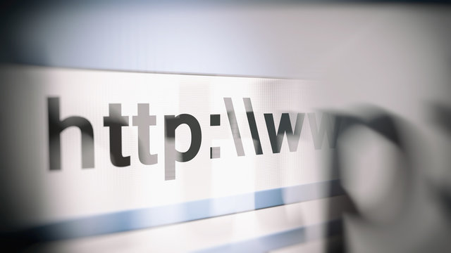 3d rendering line of browser web line