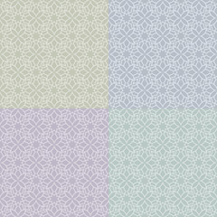 Abstract illustration - geometrical seamless pattern