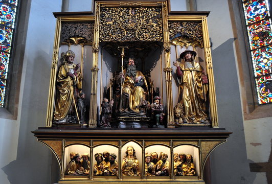 Colmar - Innerster Schrein im Museum Unterlinden 