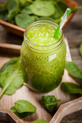 Fresh green smoothie