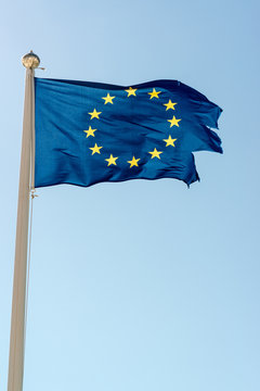 Rundown European Union Flag