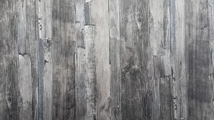 Rolgordijnen wood background texture old wall wooden floor vintage brown wallpaper © patita88