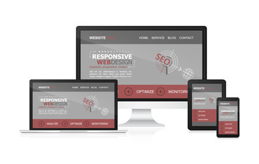 Responsive design and web devices.