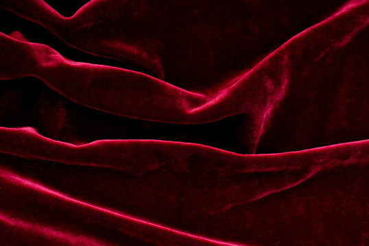 Fototapeta close up of elegant red velvet - fashion design - abstract background