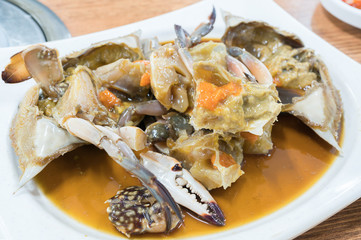 Korean pickled crab sauce

