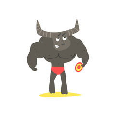 Minotaur  Monster On The Beach