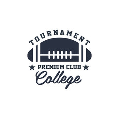 Classic Sport Label College Tournament