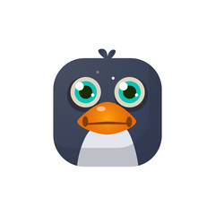 Penguin Square Icon