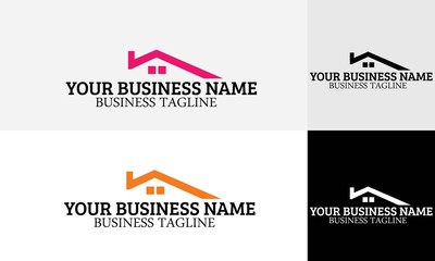 building vector logo and architecture