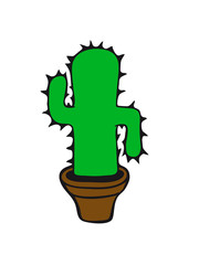 cactus dancing sweet cute flowerpot