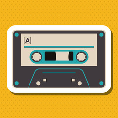 colorful retro design, vector illustration