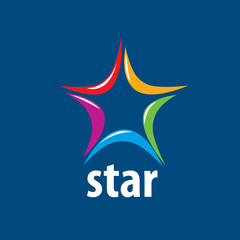 vector logo star