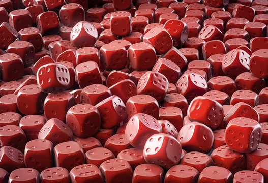 Chocolate dice