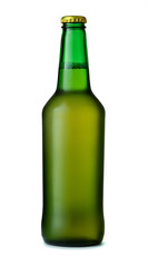 Green beer bottle