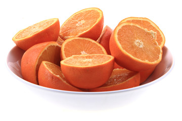 Fototapeta na wymiar oranges isolated