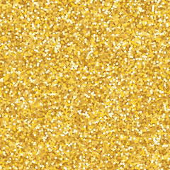 Golden glitter texture