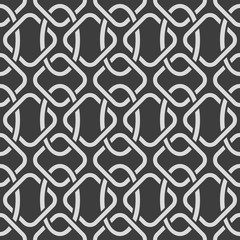 Abstract seamless oriental ornate vector pattern.