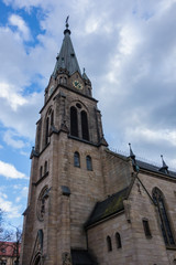 Fototapeta na wymiar St Paulskirche in Fürth