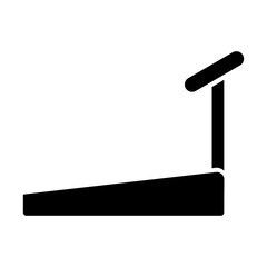 treadmill simple icon