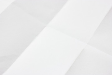 White Folded Paper
