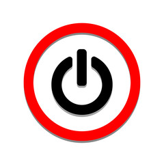 On/Off switch web icon