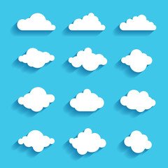 clouds sky heaven icon symbol label logo sign