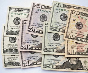 Dollar banknotes