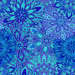 Seamless mandala pattern