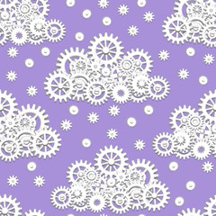 Mechanical gears cloud