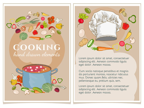 Cookbook vector illustration
