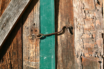 Latch old door