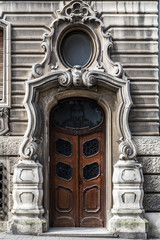 Architectural detail from Belgrade, Serbia