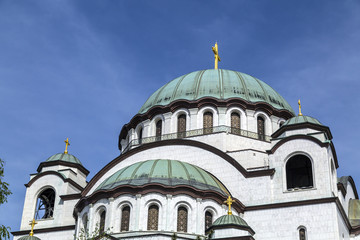 The Serbian Orthodox Christian Church of St Sava , Belgrade, Serbia.