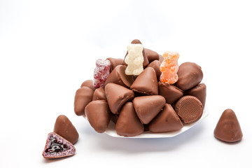 the cuberdons chocolate