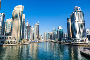 Fototapeta na wymiar Dubai Marina