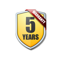 5 years warranty shield