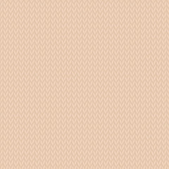 Seamless pattern of knitted yarn. Vector illustration