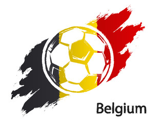 football_icon_Belgium - obrazy, fototapety, plakaty