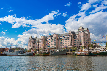 Obraz premium Oslo skyline and harbor. Norway