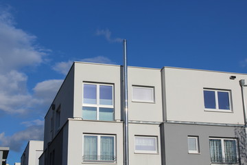 Weiße Reihenhäuser, Freiburg