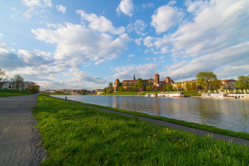 Obraz premium Wawel Castle in Kraków in Poland