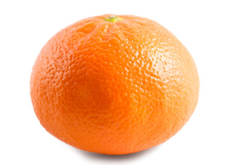 Mandarin orange isolated on white background