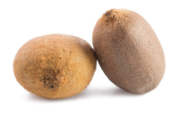 Kiwi fruit isolated on white background