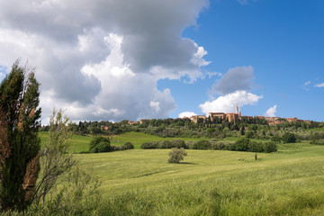 View of Pienza