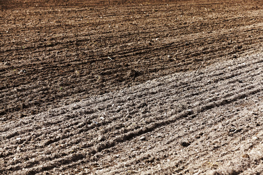 plowed for crop land 