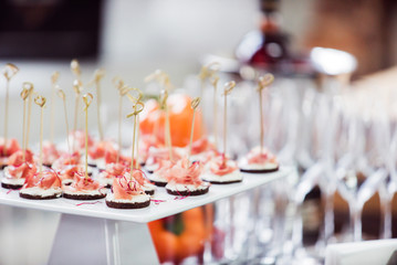 catering table