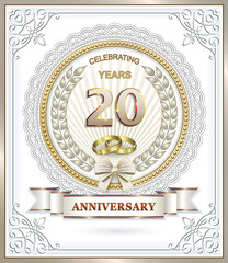 20th wedding anniversary